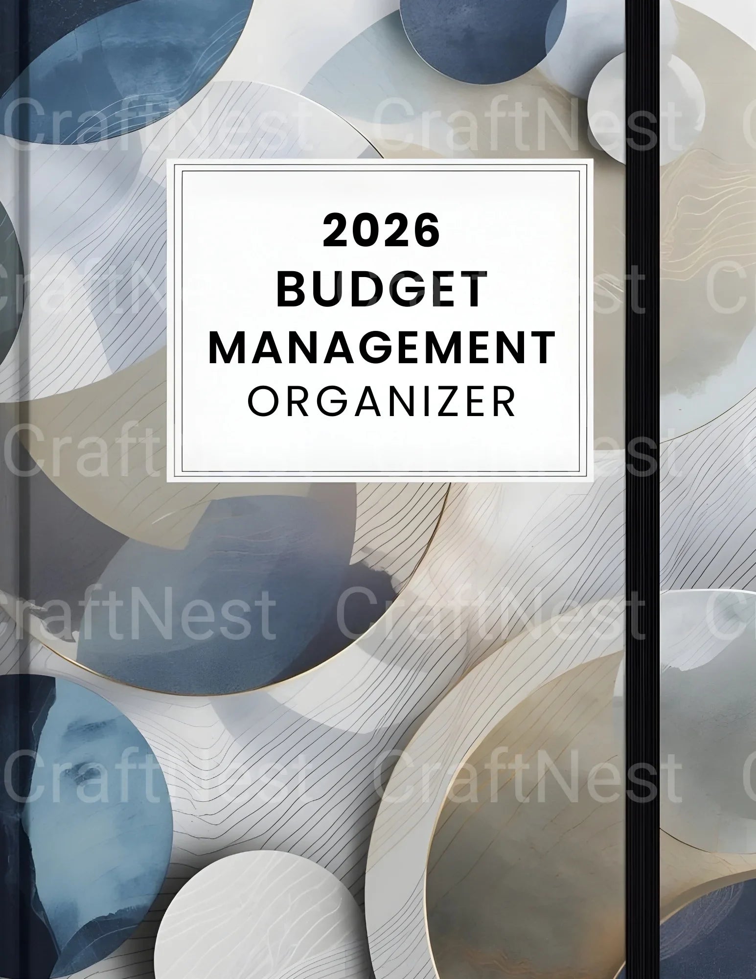 Budget Management Organizer - CraftNest - Digital Crafting and Art