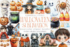Cute Halloween Clipart Bundle