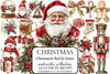 Chinoiserie Christmas Clipart Bundle