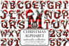 Christmas Alphabet Clipart Bundle