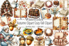 Autumn Cozy Fall Clipart Bundle