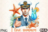 Matrose Sailor Marine Summer Boy Clipart Bundle