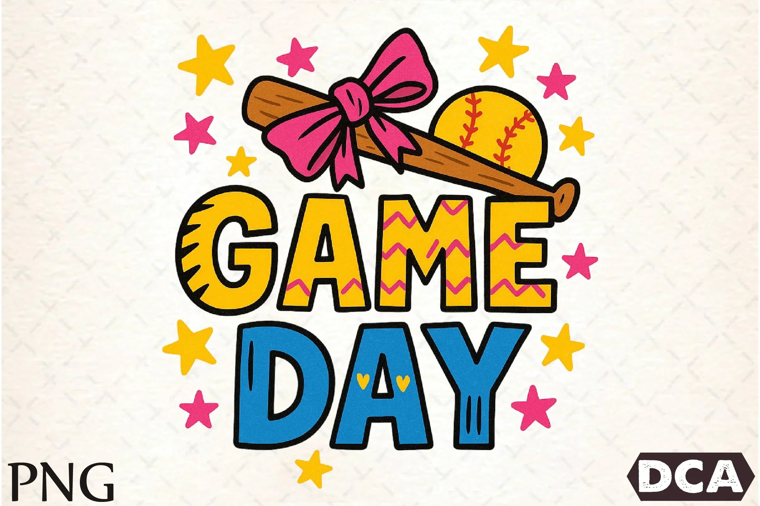 Baseball Game Day Coquette Design Clipart Bundle - CraftNest - Digital Crafting and Art