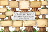 Wooden Sign Clipart Bundle