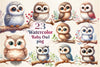 Baby Owl Clip Art Clipart Bundle