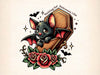 Red Halloween Waiting For Halloween Like Clipart Bundle