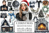 Moody Christmas Clipart Bundle