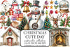 Cute Christmas Clipart Bundle