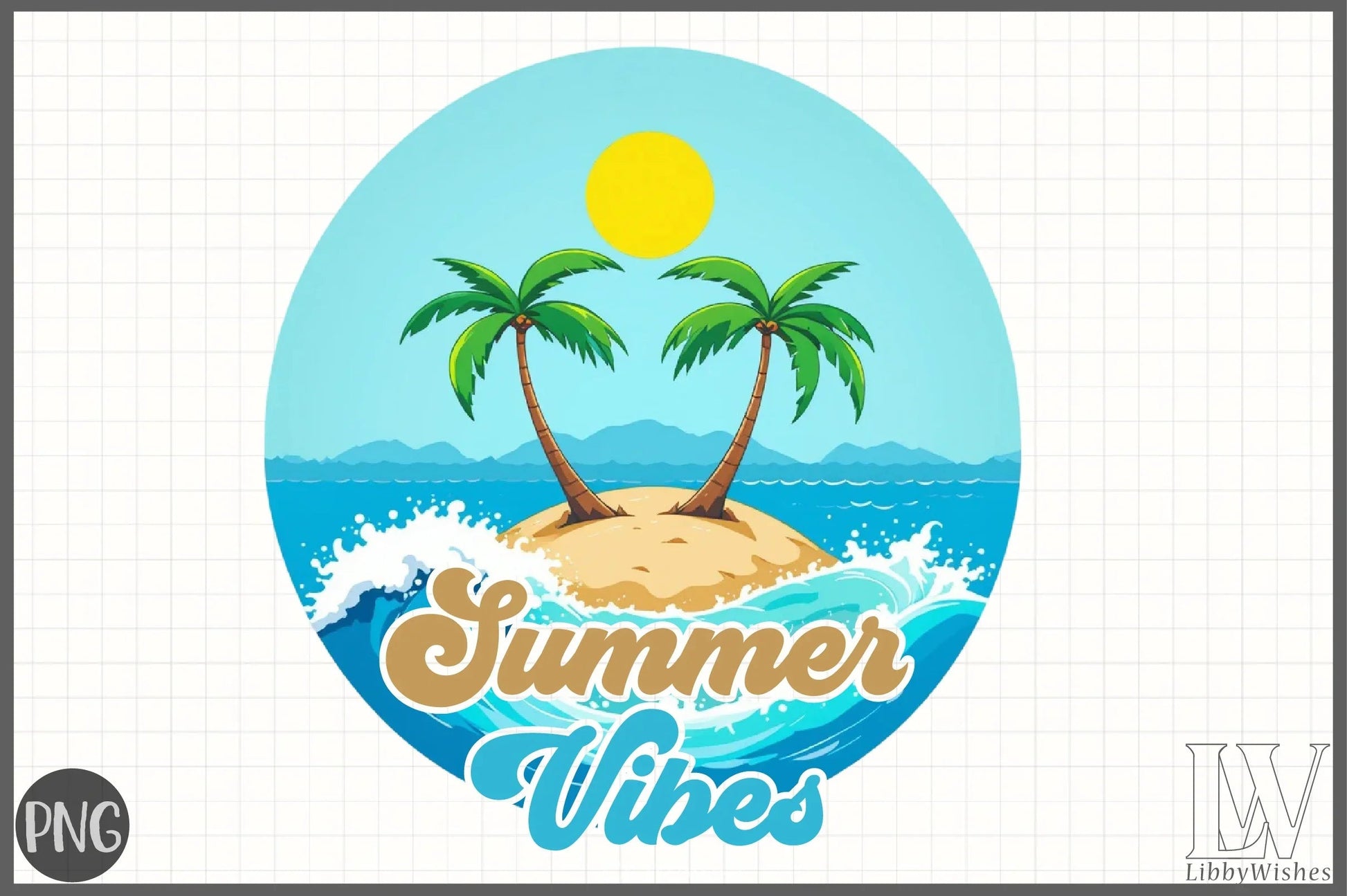 Summer Vibes Clipart Bundle 7 - CraftNest - Digital Crafting and Art