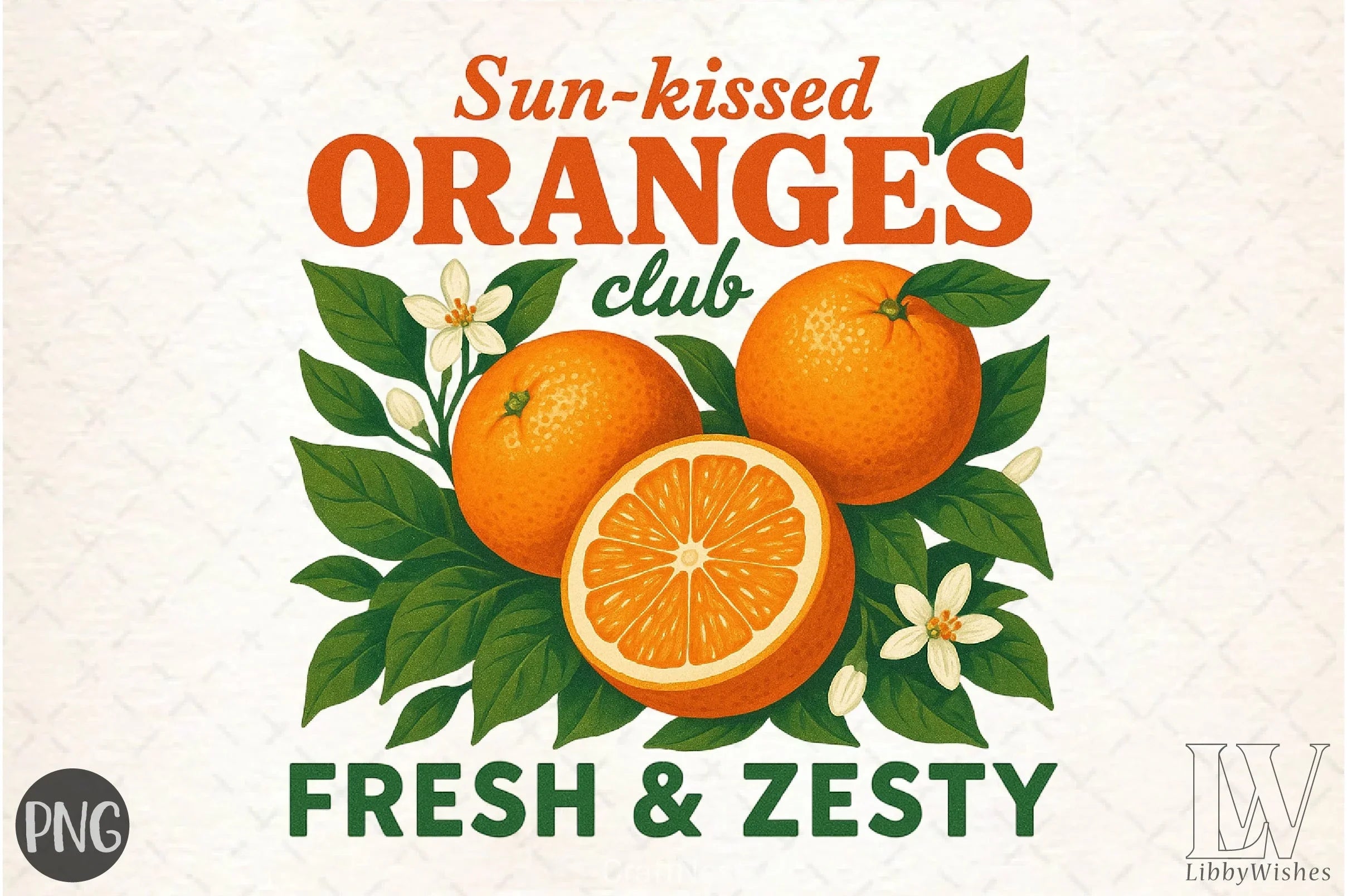 Sunkissed Oranges Clipart Bundle - CraftNest - Digital Crafting and Art