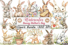 Mother's Day Clipart Bundle by Banny - CraftNest - Digital Crafting and Art