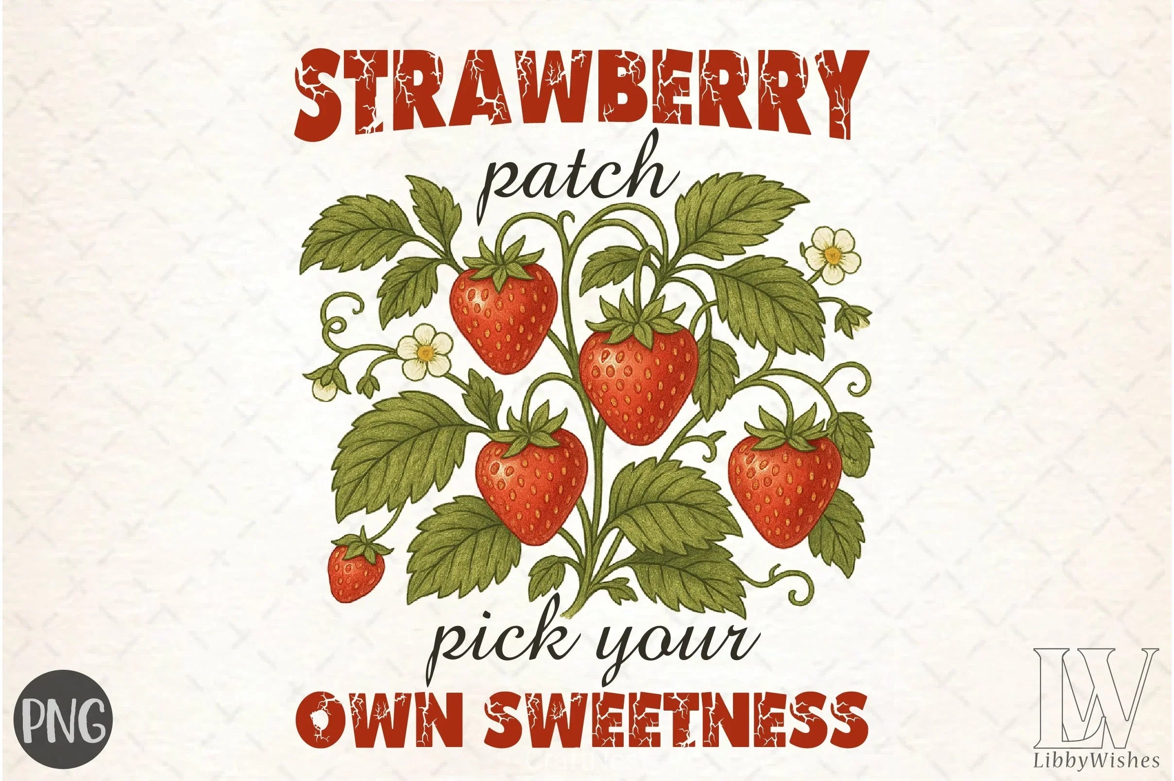 Strawberry Patch Clipart Bundle - CraftNest - Digital Crafting and Art