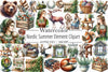 Nordic Summer Clipart Bundle