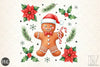 Retro Gingerbread Cookie Clipart Bundle