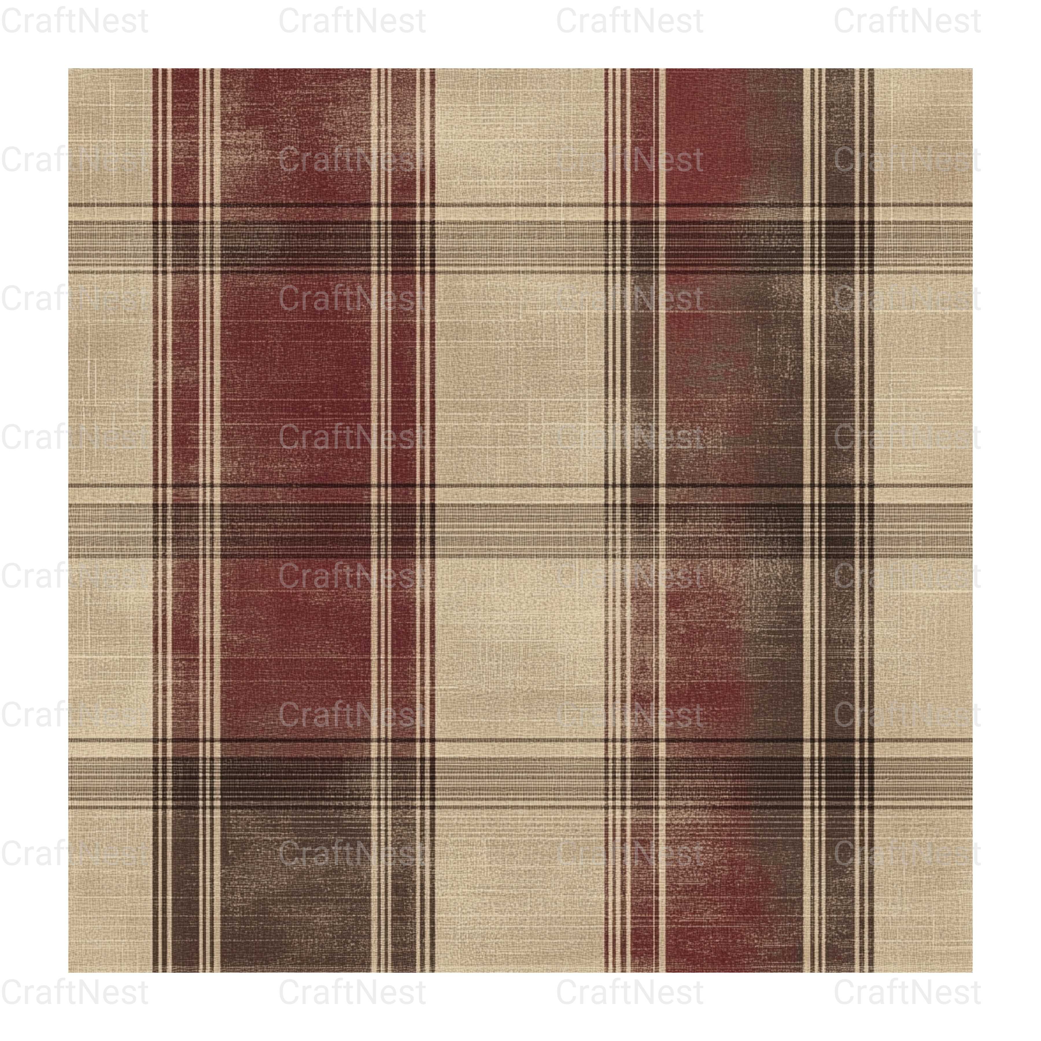 Fall Plaid Linen