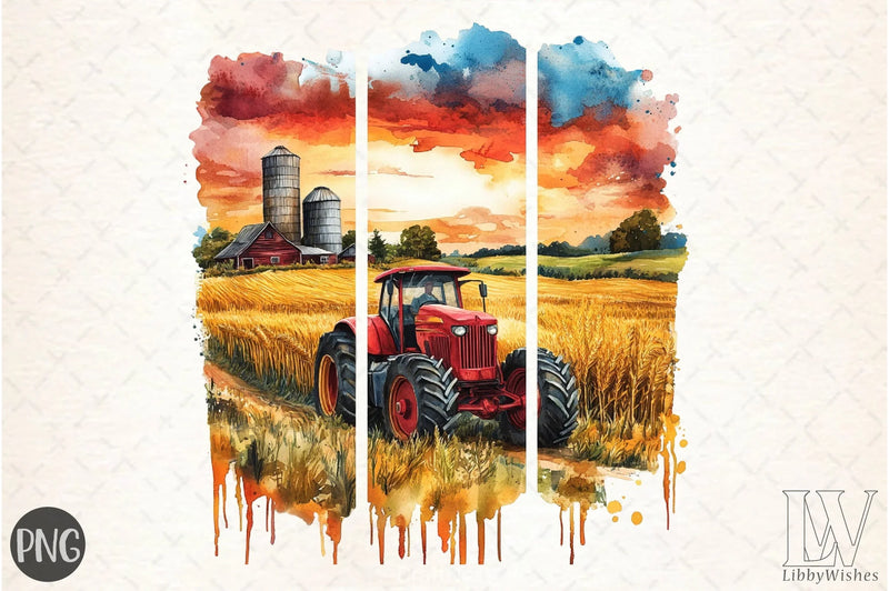 Brushstroke Summer Farm Clipart Bundle 1 - CraftNest - Digital Crafting and Art