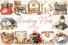 Fall Reading Nook Clipart Bundle 2