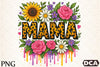 Floral Mama Mom Design Clipart Bundle