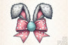 Retro Easter Bunny Ears Clipart Bundle