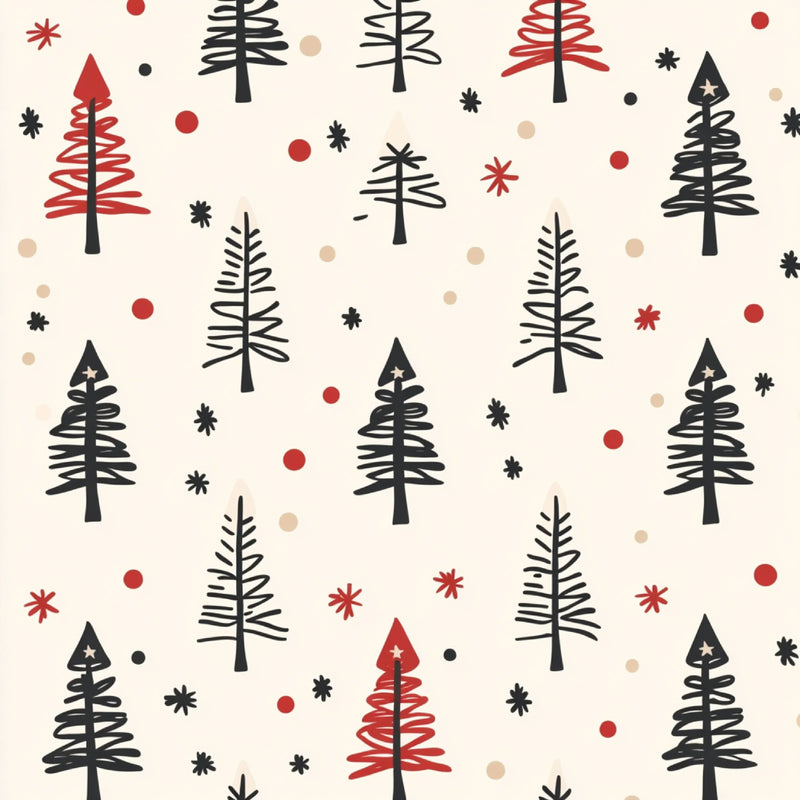 Minimalist Retro Christmas Patterns Clipart Bundle - CraftNest - Digital Crafting and Art