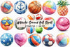 Summer Ball Clipart Bundle