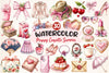 Preppy Coquette Summer Clipart Bundle