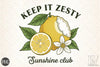 Keep It Zesty Clipart Bundle