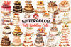 Fall Wedding Cake Clipart Bundle 2