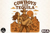 Cowboys and Tequila Clipart Bundle