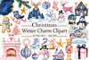 Winter Charm Clipart Bundle