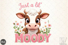 Just A Lil Moody Clipart Bundle - CraftNest - Digital Crafting and Art