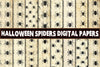 Halloween Spiders Digital Paper Pack