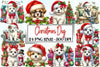 Christmas Dog Clipart Bundle