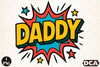 Daddy Comic Style Clipart Bundle