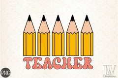 Teacher Pencil Clipart Bundle - CraftNest - Digital Crafting and Art