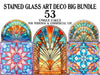 Stained Glass Art Deco