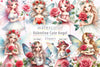 Cute Angel Valentine Clipart Bundle