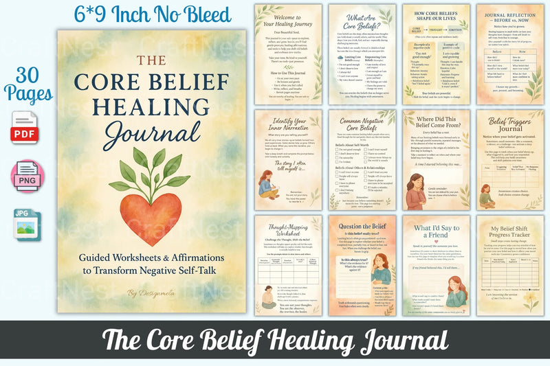 Core Belief Healing Techniques for Personal Transformation - CraftNest - Digital Crafting and Art