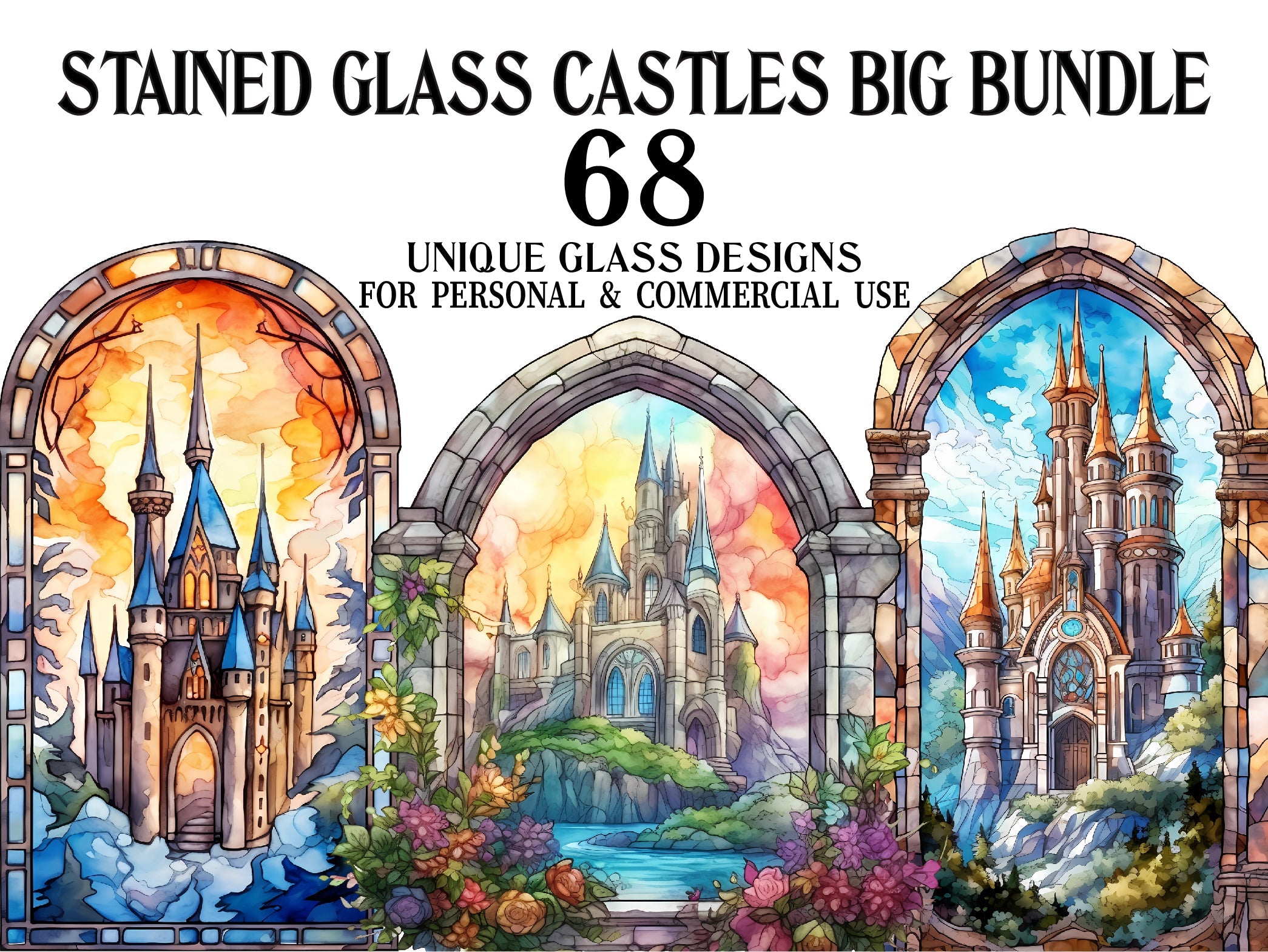 Stained Glass Castles