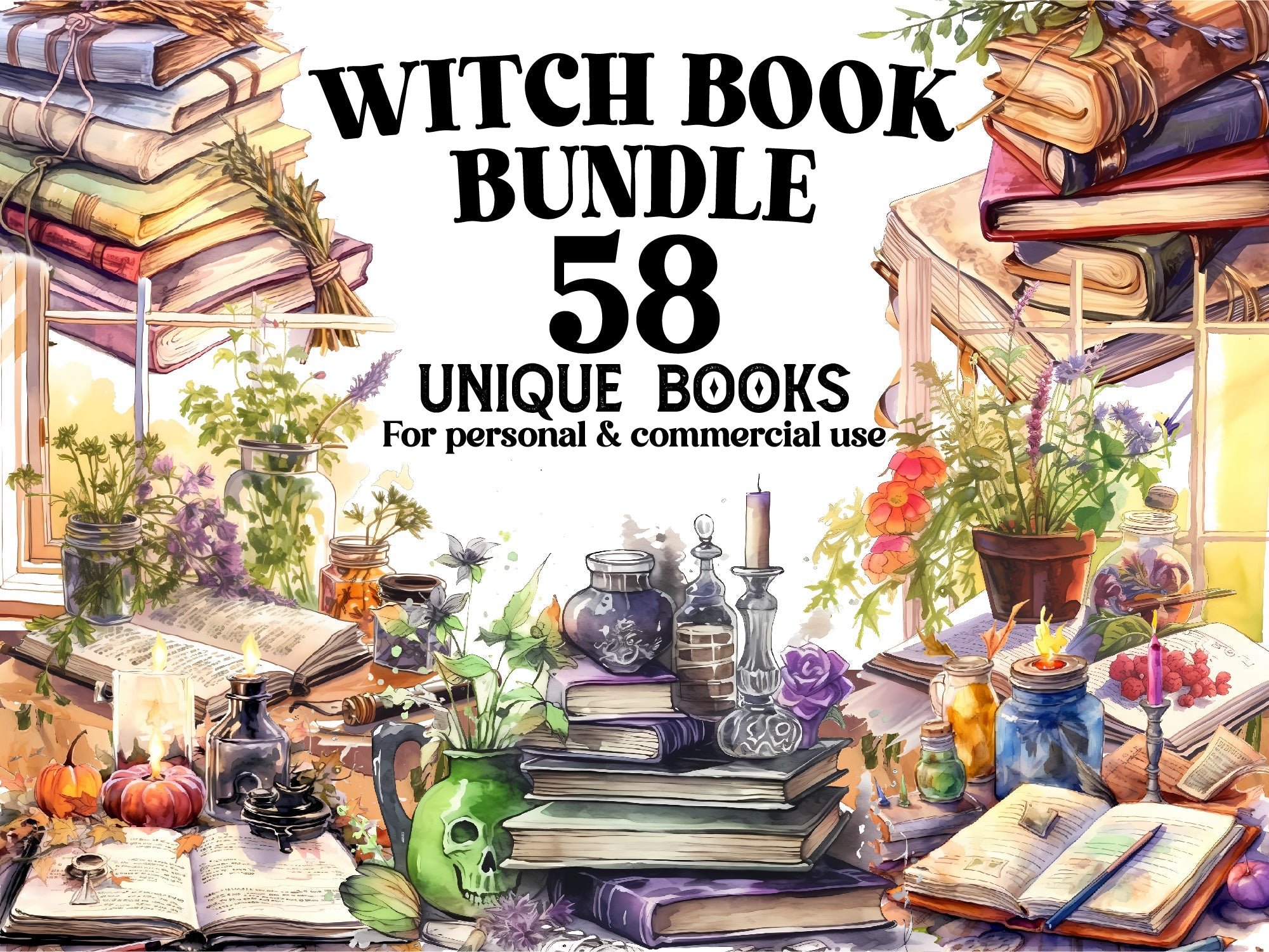 Witch Spell Books