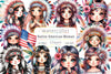 Native American Woman Clipart Bundle