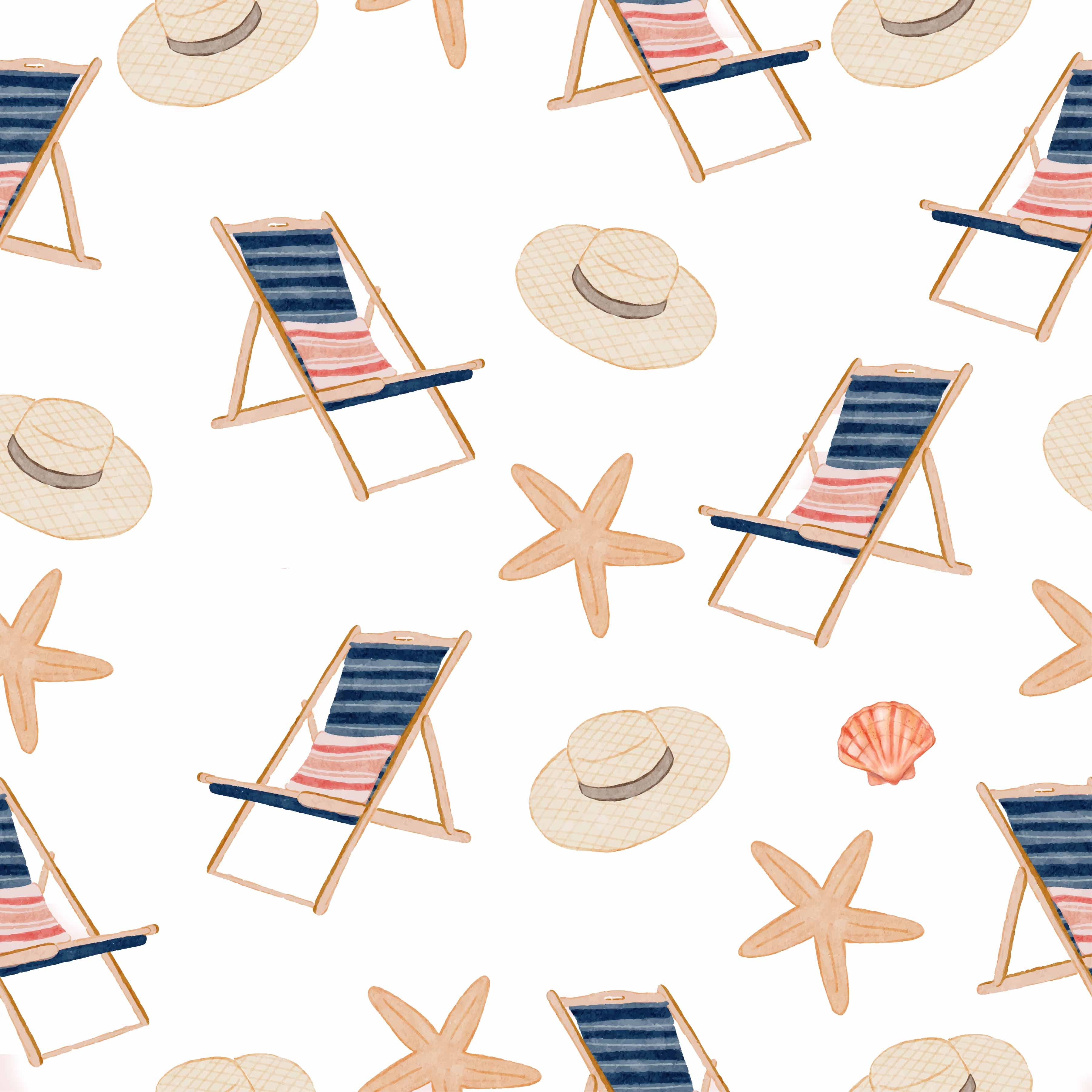 Summer Seamless Digital Paper