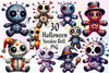 Halloween Gothic Voodoo Doll Clipart Bundle 5