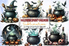 Halloween Cauldron Clipart Bundle