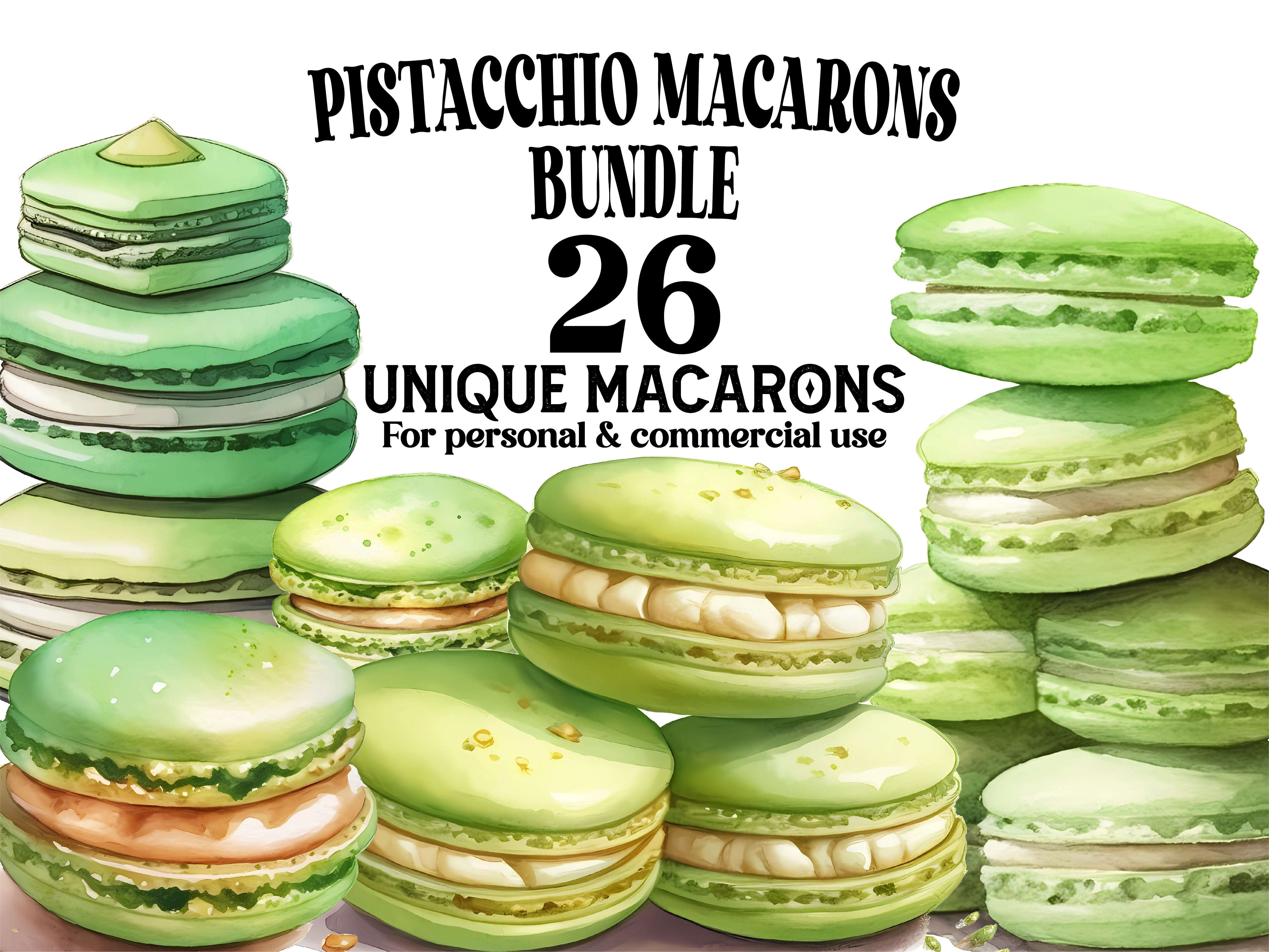 Pistachio Macarons
