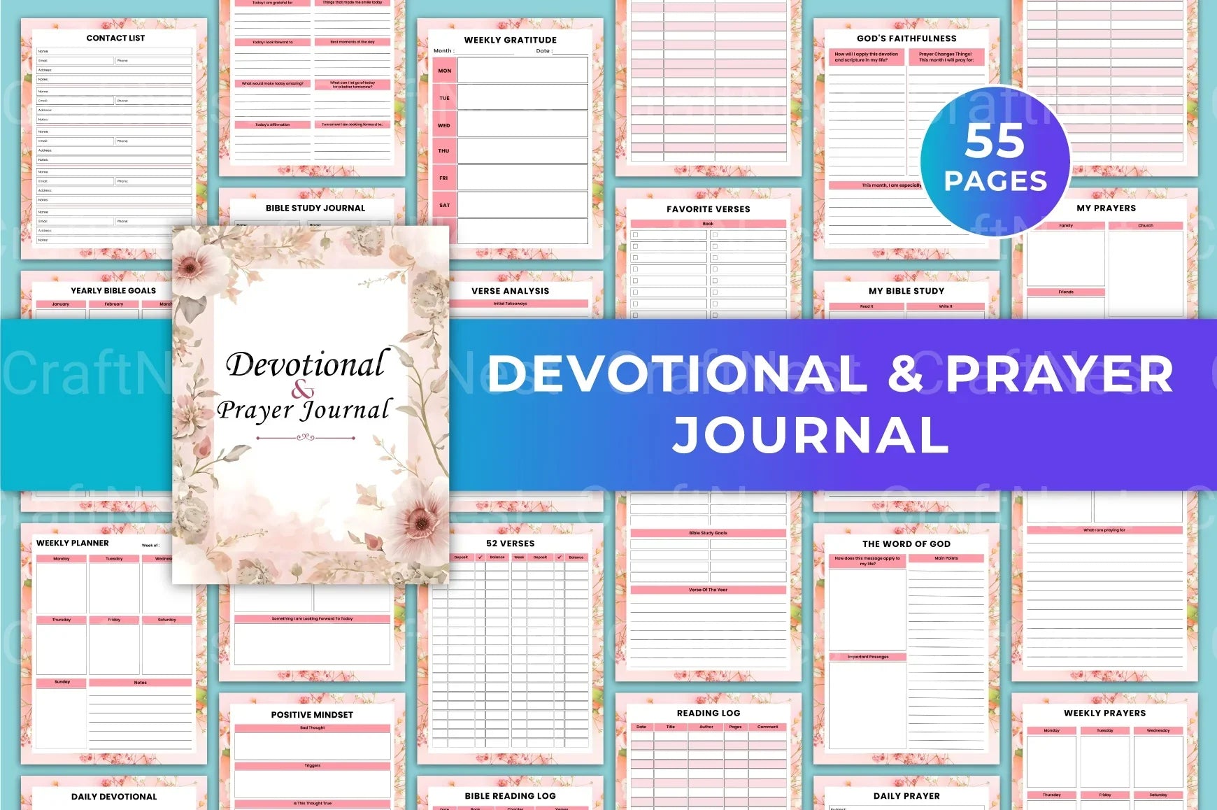 Devotional Prayer Guide - CraftNest - Digital Crafting and Art