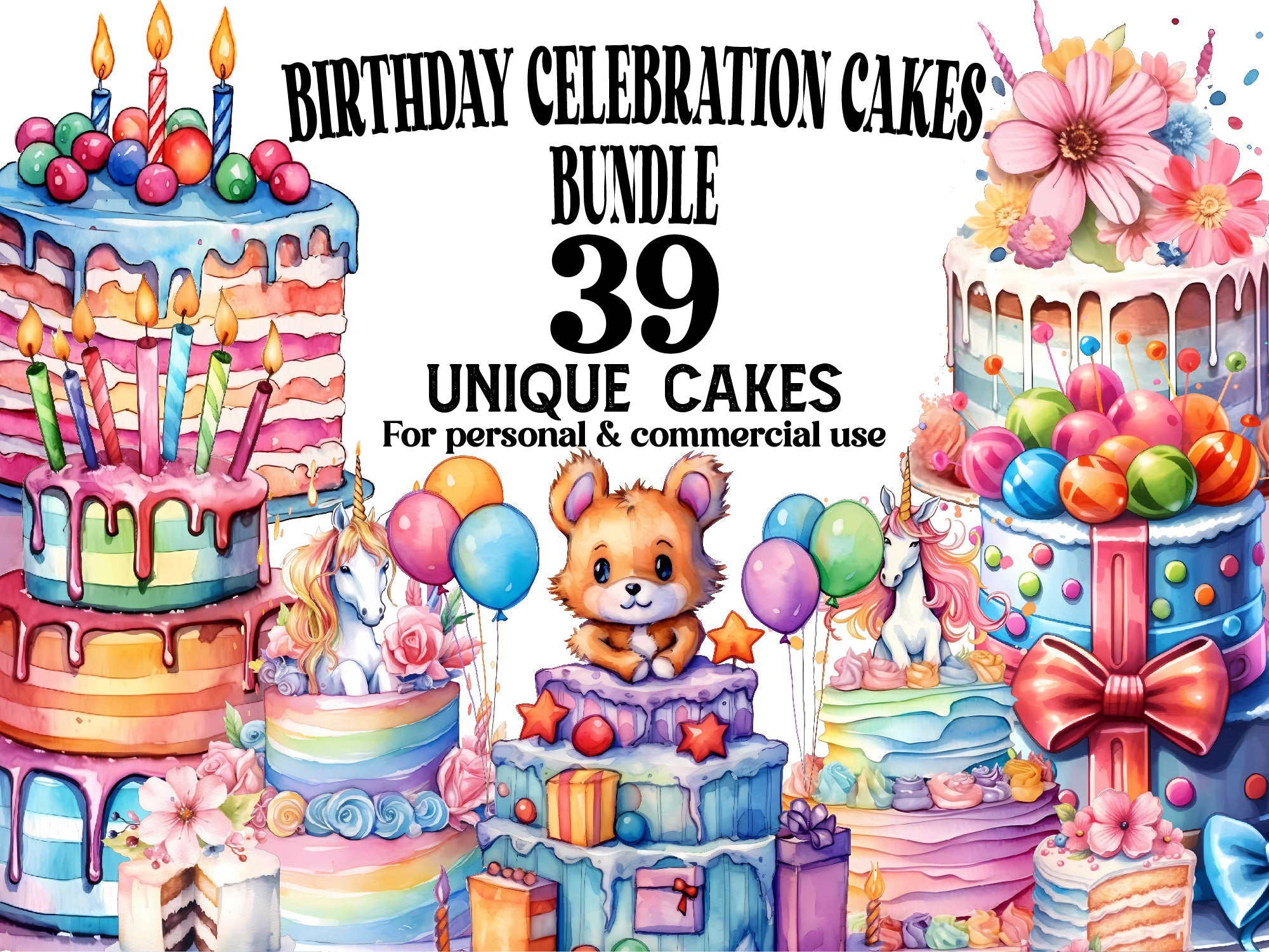 Birthday Celebration Cakes