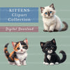 Kittens Clipart Bundle 4