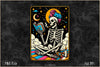 The Reader Tarot Card Reading Skeleton Clipart Bundle 1