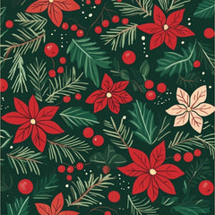 Red Green Christmas Patterns Clipart Bundle - CraftNest - Digital Crafting and Art